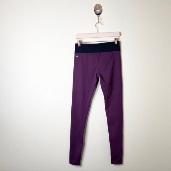 Fabletics Salar Powerhold Leggings Dark Plum Small - Picture 6 of 8